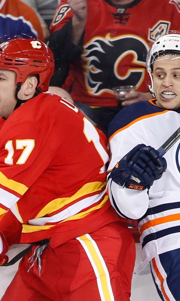 Lindholm leads Flames past Edmonton 4-3